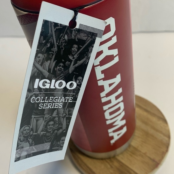 Igloo Oklahoma 16 oz Tumbler Stainless Steel Can New - Picture 5 of 7